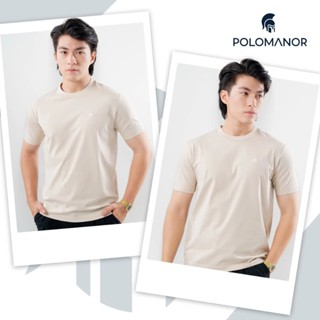 Áo thun nam cổ tròn TSHIRT BASIC, BST Social Circle vải cotton cao cấp thoải mái - POLOMANOR