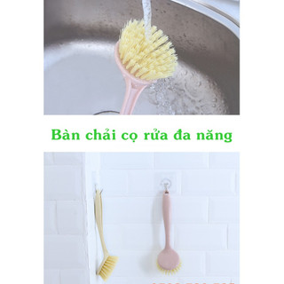 Bàn Chải Nhựa Lúa Mạch Cọ Rửa Đa Năng