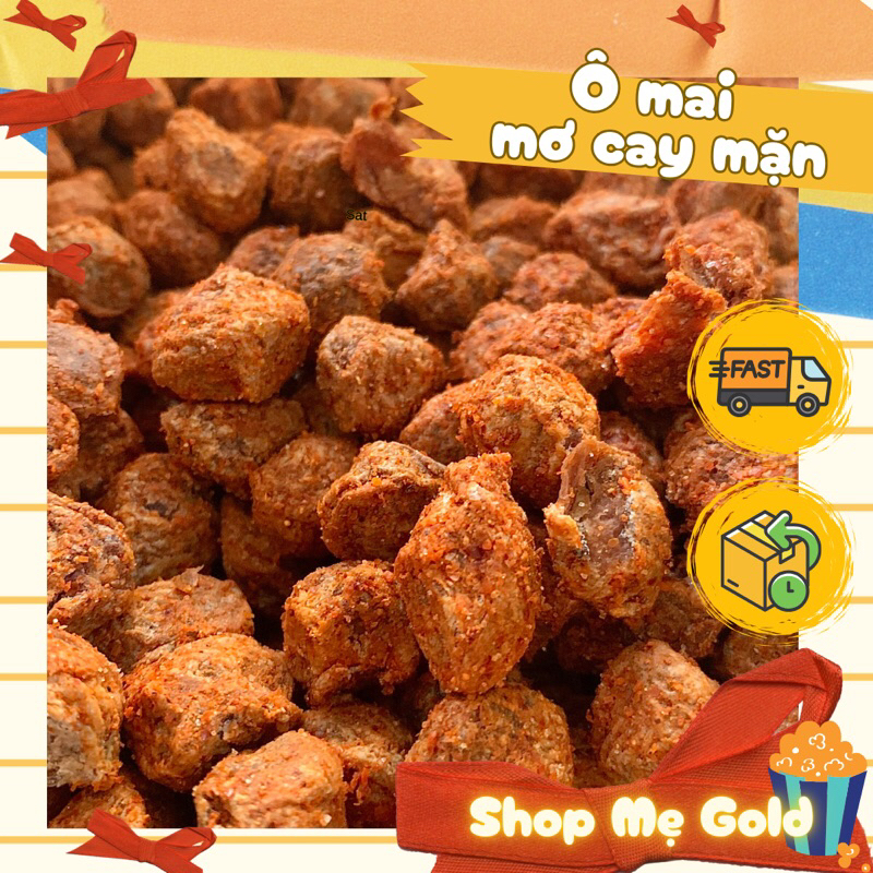 Ô mai mơ cay (500g), đồ ăn vặt