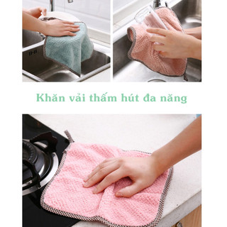 KHĂN VẢI LAU ĐA NĂNG CÓ MÓC TREO