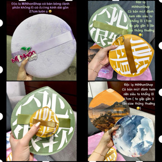   MNS  Bông phấn   mút đánh kem nền trang điểm SIÊU TO KHỔNG LỒ HOT HIT   có nhiều mẫu   