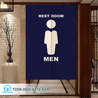 Rèm cửa Noren Nhật Bản Tín Phát Decor, rèm nhà hàng ,rèm treo lối đi, che WC, Toilet.