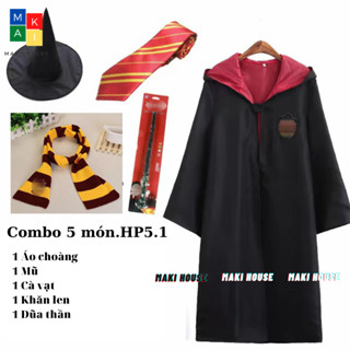 Quần áo trẻ em độc lạ hoá trang hoạt hình halloween phù thuỷ Harry Potter