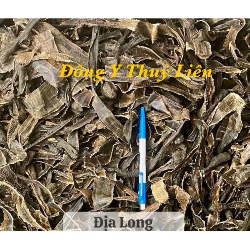 ĐỊA LONG (Giun Đất) loại 1(khô, to, sạch đất) [500g]