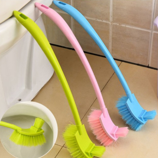 Bàn chải cọ toilet, vệ sinh 2 đầu