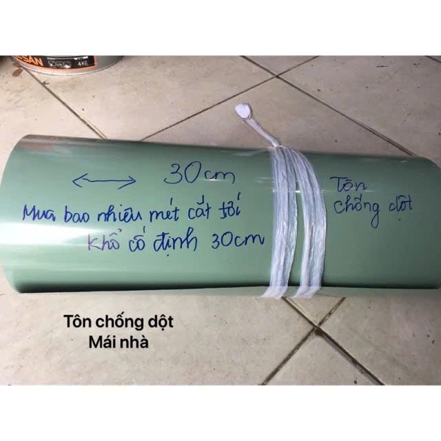 Tôn chống dột mái nhà