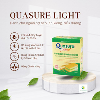 Bánh Bông Lan Quasure Light Cốm Bibica 126g - Thực phẩm dành cho người ăn kiêng, tiểu đường