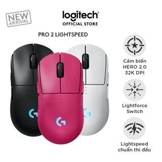 Chuột Gaming không dây Logitech G PRO 2 LIGHTSPEED, Switch LIGHTFORCE, Hero 2 32k DPI, USB-C