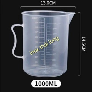 Ca đong nhựa pha chế đủ dung tích