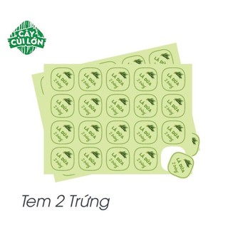 Set 5 tấm Tem Nhân 2 Trứng