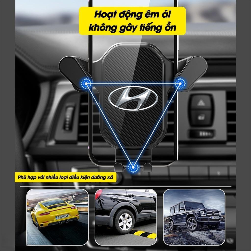 Giá Đỡ Điện Thoại Trên Ô Tô Gắn Cửa Khe Gió Điều Hoà Có Logo Theo Hãng Xe - Xoay 360 Độ, Nhỏ Gọn, Tiện Lợi, An Toàn | BigBuy360 - bigbuy360.vn