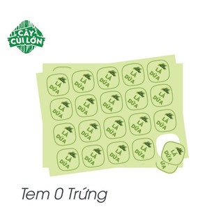 Set 5 Tấm Tem Nhân Không Trứng