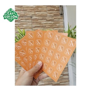 Set 5 Tấm Tem Nhân 1 Trứng
