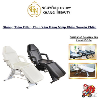 Giường Tiêm Filler Nhập Khẩu Nguyên Chiếc I Giường Luxury Phẫu Thuật, Phun Xăm Dùng Trong Spa Thẩm Mỹ