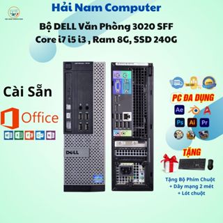 Máy Tính Bộ PC DELL Optilex 3020 SFF Core i7 i5 i3 , Ram 16G, SSD 256G ( Bảo hành 1 năm) - Hải Nam Computer