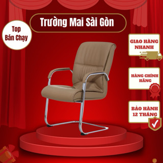 Ghế quỳ làm việc văn phòng họp cao cấp Trường Mai Sài Gòn chất liệu da hiện đại