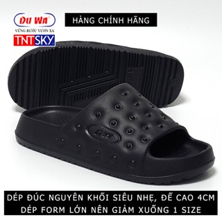 Dép Nam Đúc Liền Khối Siêu Nhẹ, Đế Cao 4cm DUWA - Hàng Chính Hãng - SH332