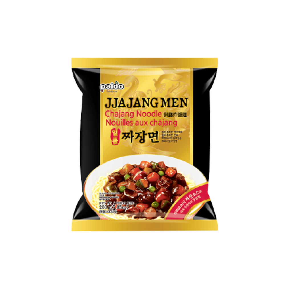 Thùng 16 gói mì trộn Jjajangmen vị tương đen 200g