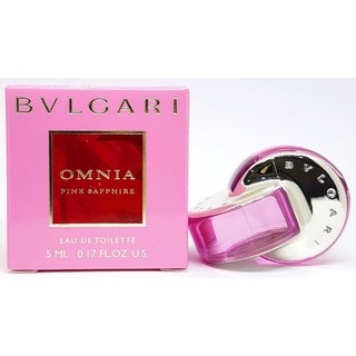 Nước hoa bvlgari omnia pink sapphire eau de toilette chai 5ml chính hãng