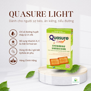 Bánh Quy Quasure Light Sữa Bibica 140g - Thực phẩm dành cho người ăn kiêng, tiểu đường
