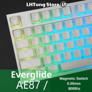 [SẴN GIAO NGAY] Bàn phím cơ gaming Everglide AE87 HE | Rapid Trigger | 8000hz