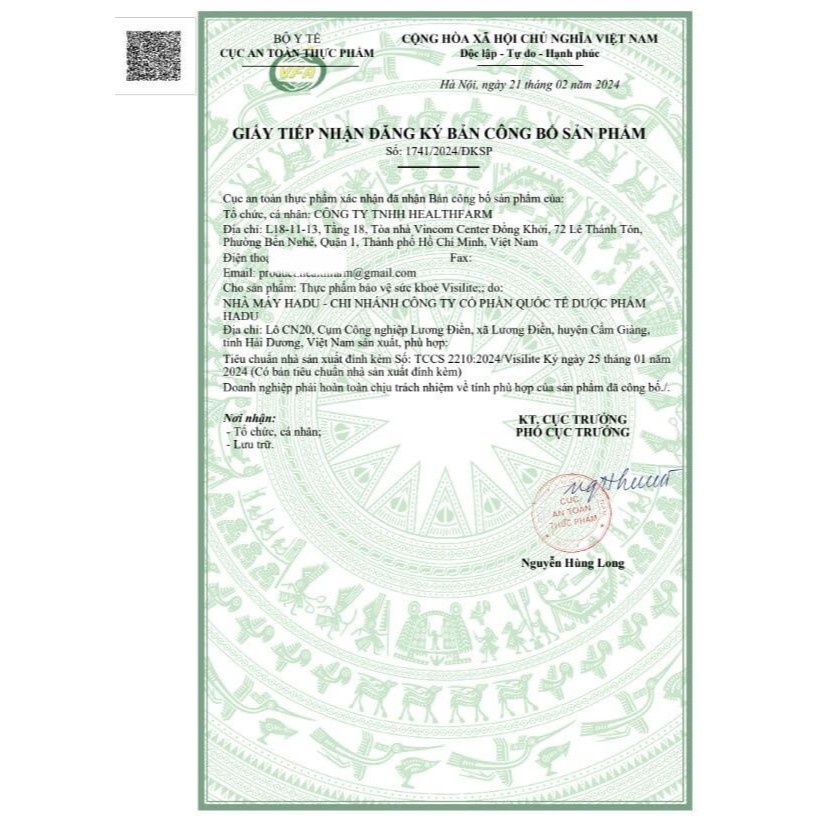 [COMBO 3 HỘP] VISILITE Viên Uống Hỗ Trợ Bổ Mắt Tăng Cường Và Tăng Thị Lực An Toàn Giúp Đôi Mắt Sáng Khỏe Hộp 30 Viên