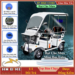  Bạt che mưa cho xe điện 3 bánh - 4 bánh bạt che mưa xe điện mini bus 4 bánh 