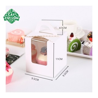 Set 5 Hộp Cupcake 1 Bánh