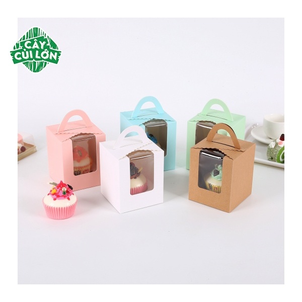 Set 5 Hộp Cupcake 1 Bánh
