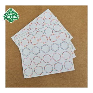 SET 5 TẤM TEM TỰ GHI