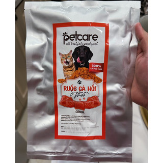 Ruốc Cá Hồi Ăn Liền PetCare ( Hũ 200gr và Gói 500gr )