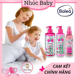  Xịt dưỡng tóc Dầu gội Dầu xả Balea DM cho bé 12m+ - nđ Đức 