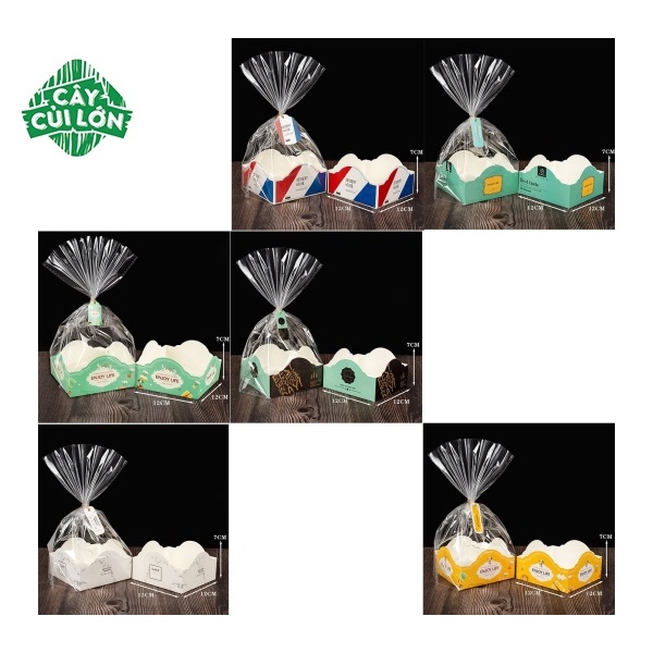 SET 10 BỘ TÚI KIẾNG GIẤY & TAG