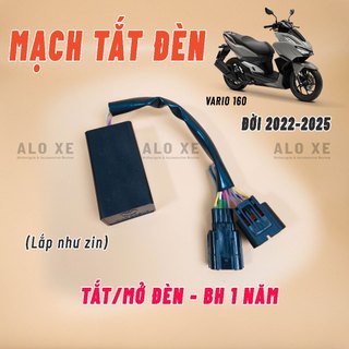 Mạch tắt đèn (KHÔNG PASSING) xe Vario 160 2022-2025 (BH 1 Năm, lắp đặt như zin) - Tặng kèm 3 dây rút
