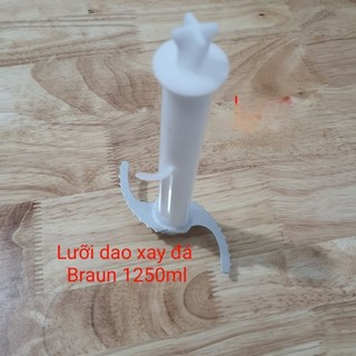 Phụ kiện máy xay cầm tay braun vỏ cối, nắp, lưỡi dao của cối braun 1250ml
