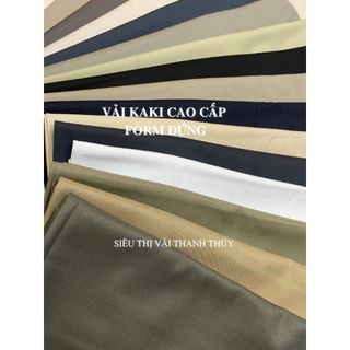 VẢI KAKI USA CAO CẤP | FORM ĐỨNG MAY QUẦN NAM CÔNG SỞ, DÀY DẶN – GIỮ DÁNG TỐT