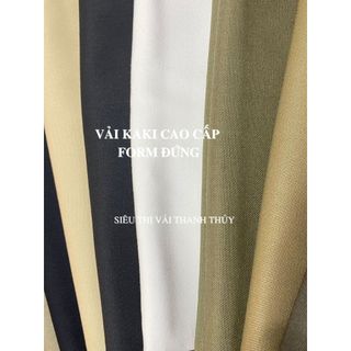 VẢI KAKI USA CAO CẤP | FORM ĐỨNG MAY QUẦN NAM CÔNG SỞ, DÀY DẶN – GIỮ DÁNG TỐT