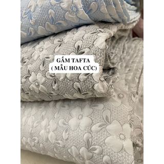 GẤM TAFTA  ( MẪU HOA CÚC)