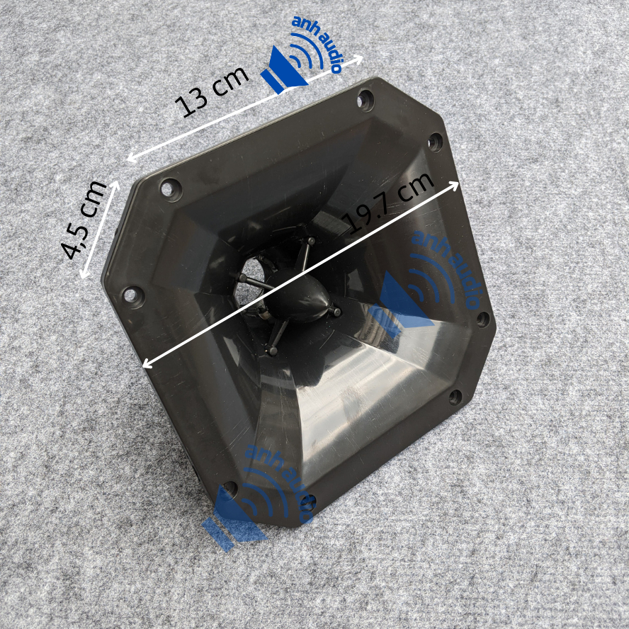 Họng loa treble 450 ren vặn 34 mm cho các loại treble 450 350 250 ren vặn