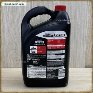 Nước làm mát động cơ Prestone Command dùng cho xe ô tô tải nặng (dung dịch màu đỏ) can 1 gal Hàng Mỹ