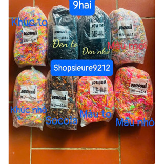 sỉ 1kg dây chun buộc tóc nhiều màu
