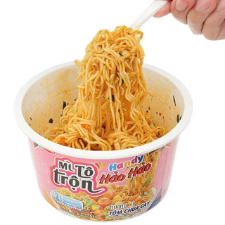    Thùng 12 tô   Mì Tô Handy Hảo Hảo tôm chua cay 93g 