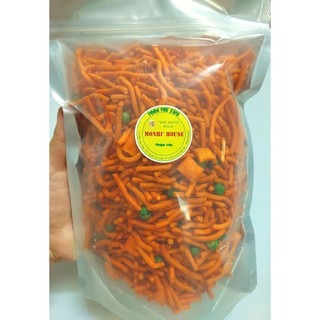 1kg Bim Bim Tăm đậu Hà lan giòn, ngon (gồm 2 gói 500g)