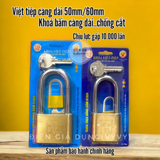 Ổ khóa càng dài việt tiệp..khóa chống cắt,. chính hãng 100%  .niềm tin cũa mọi Nhà  hõa tốc HCM  