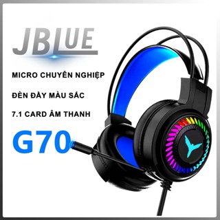 JBLue Tai Nghe ChơI Game Có DâY, Có Đèn Led Và Mic Dành, cho máy tính,laptop điện thoại