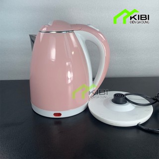 Ấm đun nước, ấm nấu nước siêu tốc đa năng 2 lớp cách điện. cách nhiệt