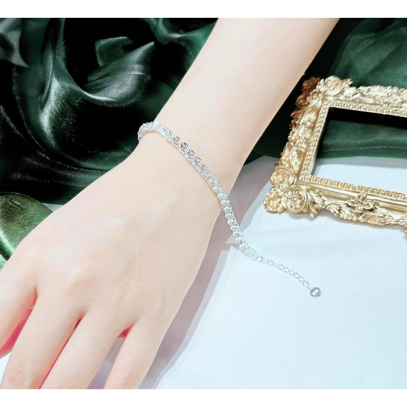 lắc tay bạc nữ DUNG BẠC , lắc tay long phụng nhẹ nhàng thanh lịch