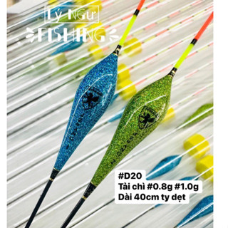 Phao nano D20 chuyên cá nhát, rô phi , chép, tổng hợp