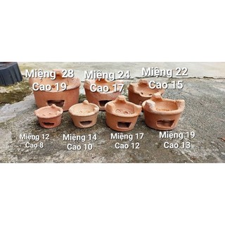  Bếp lò đất bếp than nhiều sz  DÙNG THAN  