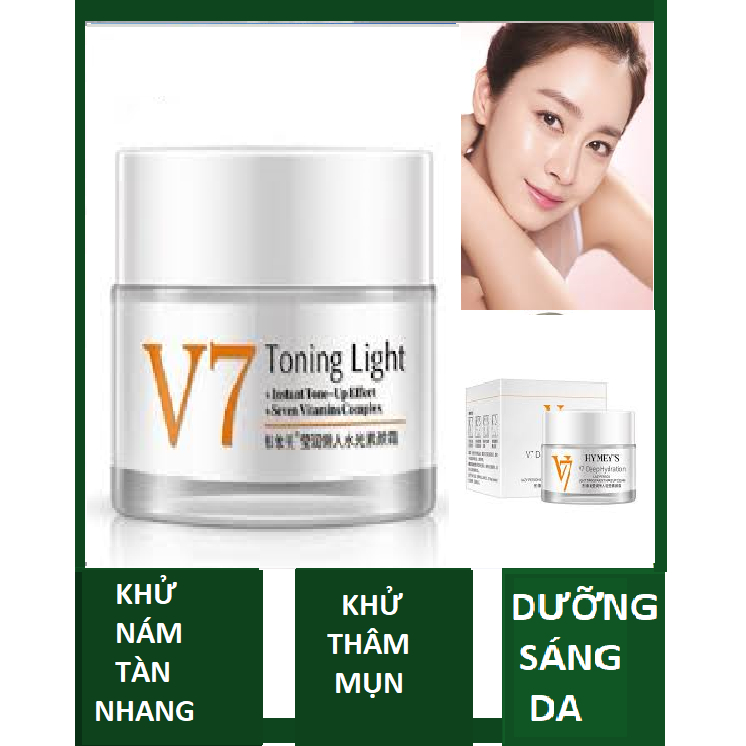 BÁN SỈ _ Kem Dưỡng Trắng Da V7 IMAGES(HYMEY'S)50g chính hãng